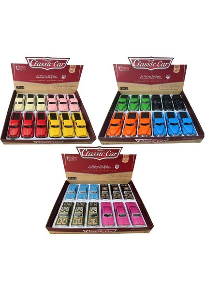 WK-615-15B-16B-17B Cb 1 32 Renkli Araba ve Kamyonet