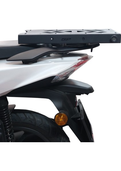 Honda Dio 2021-2025 Uyumlu Pratik Tak-Çıkar Kızaklı Arka Çanta Demiri Siyah fırsatları