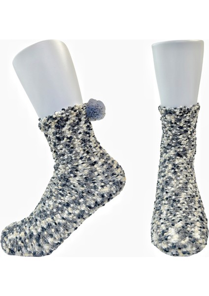 Tiaznerun Çok Satan Renkli Koral Kadife Toplu Kek Çorabı, Kadınlar Için Isıtmalı, Kalınlaştırılmış, Yarım Kadife Hediye Çorabı (Yurt Dışından)