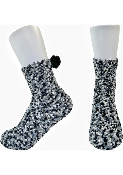 Tiaznerun Çok Satan Renkli Koral Kadife Toplu Kek Çorabı, Kadınlar Için Isıtmalı, Kalınlaştırılmış, Yarım Kadife Hediye Çorabı (Yurt Dışından)