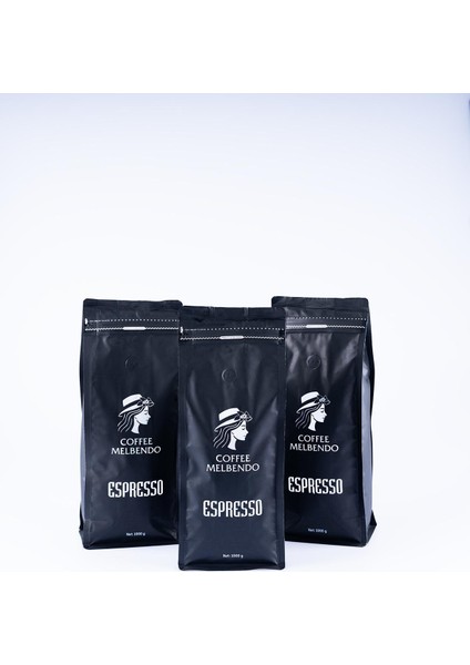 Espresso Çekirdek KAHVE1000 gr x 3 Adet
