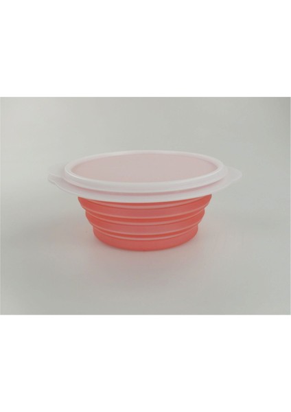 Mini-Max 950 ml Somon Renk Saklama Kabı Akordiyon