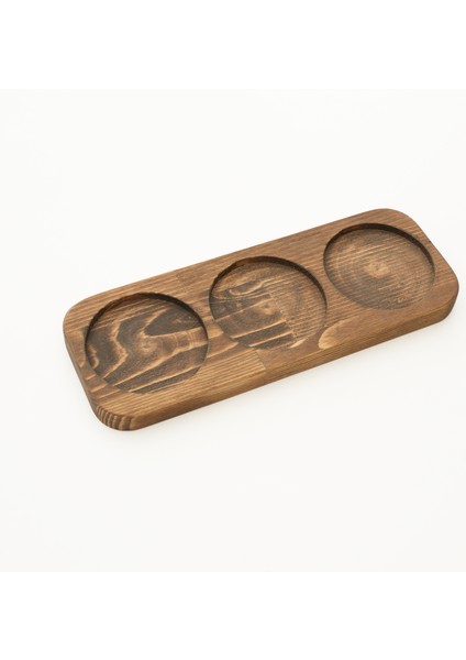 Doğal Ahşap Yüksek Kalite Sunum Tepsisi Çay & Kahve Servisi, Baharatlık modelleri