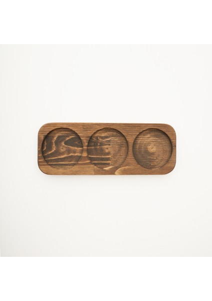 Doğal Ahşap Yüksek Kalite Sunum Tepsisi Çay & Kahve Servisi, Baharatlık indirimleri