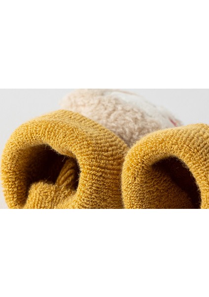 Doğmuş Çocuk 0-1-3 Yaş Pamuklu Sonbahar/kış Karışımlı, Yünlü, Kalın Isıtıcı Havlu Kumaşlı Orta Boy Zemin Çorabı (Yurt Dışından) indirimleri