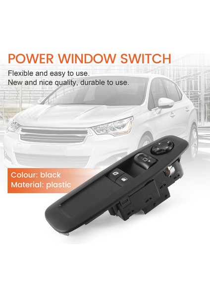 Peugeot 3008 5008 Için Araba Elektrikli Cam Anahtarı Kapı Kaldırma Anahtarı 96751127ZD (Yurt Dışından) fırsatları