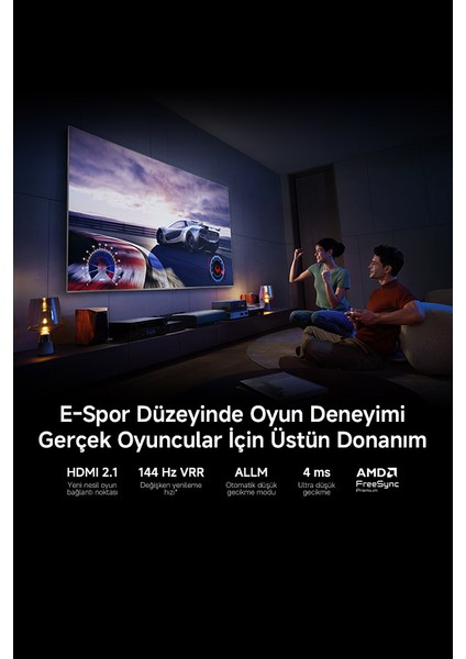 Max 85 2025 - 4K Ultra HD Google Smart Uydu Alıcılı QLED TV indirimleri