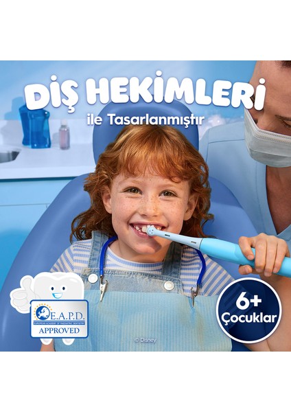 Io Çocuk 6+ Stitch Diş Fırçası Yedek Başlığı 4 Adet fırsatları