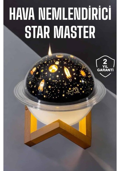 Hava Nemlendirici Projeksiyon Görünümlü USB Bağlantılı Aromaterapi - T657G069-Z50657