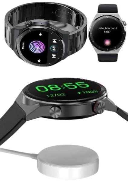 Çoklu Kordon Hediyeli Akıllı Saat Çağrı Cevaplama Müzik Dinleme Dokunmatik Ek - N017J967-M13 fırsatları