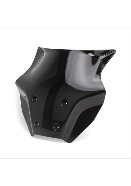 Motosiklet Yamaha MT09 mt 09 Mt-09 2024 Rüzgar Ekran Kalkanı Deflektör Kapağı Ön Cam Siyah (Yurt Dışından)