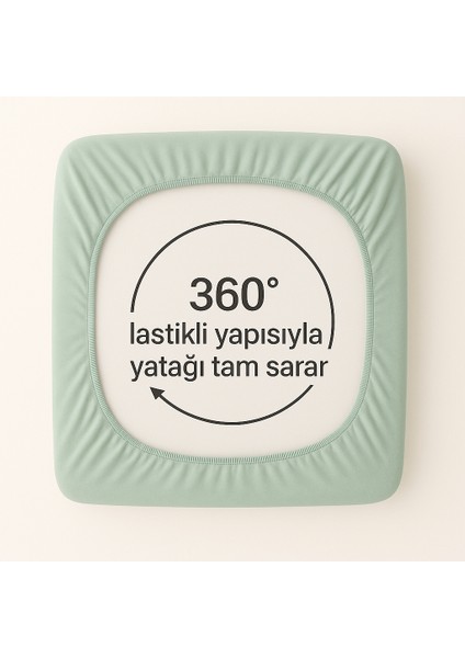 Penye %100 Pamuklu Lastikli Çarşaf | Tek/çift Kişilik Lastikli Çarşaf | Fitted Jersey modelleri