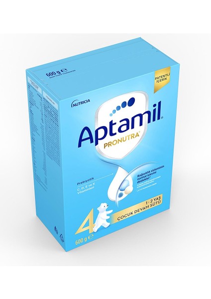 4 Pronutra Çocuk Devam Sütü 600 Gr. fiyatları