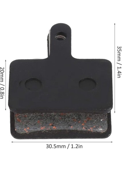 Rks Rz6 Hidrolik Bisiklet & Scooter Uyumlu Disk Fren Balatası Kare M04 [1ÇİFT] fırsatları