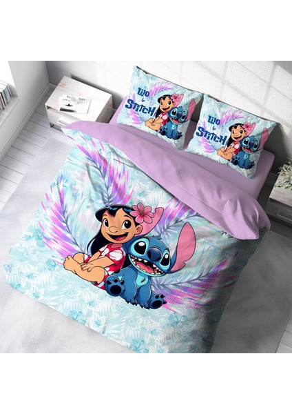 Stitch Temalı Çift Kişilik Nevresim Takımı fiyatları