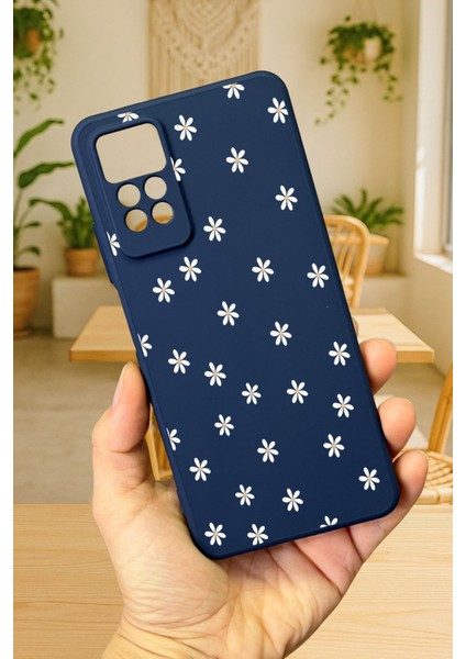Redmi Note 11 Pro/note 12 Pro 4g Mini Papatya Desenli Silikon Darbe Emici Korumalı Rubber Kılıf