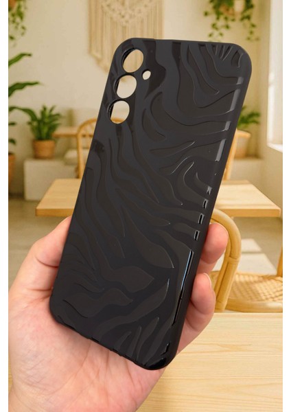 Samsung Galaxy A14 Uyumlu Zebra Desenli Silikon Darbe Emici Klasik Korumalı Rubber Kılıf fırsatları