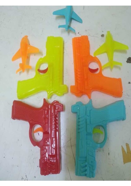 Uçak Atan Oyuncak Tabanca 24LÜ Doğum Günü Konsept Hediyelik fiyatları