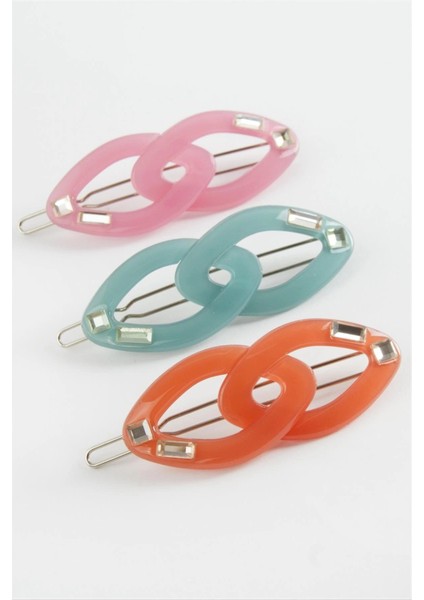 Fiyong Taşlı Klipsli Toka