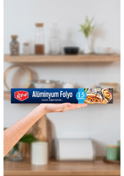 Streç Film - Alüminyum Folyo- Pişirme Kağıdı 5'li Mutfak Seti 2 fırsatları