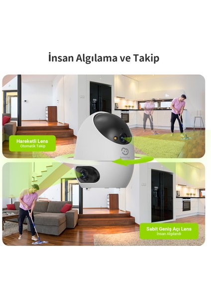 D220 2K + 2K | Akıllı İç Mekan Wifi IP Güvenlik Kamerası | 360° Hareket Takibi | Renkli Gece Görüşü | Otomatik Takip Özelliği | Bebek ve Ev İç Mekan Kamerası | Beans View by Ezviz fırsatları