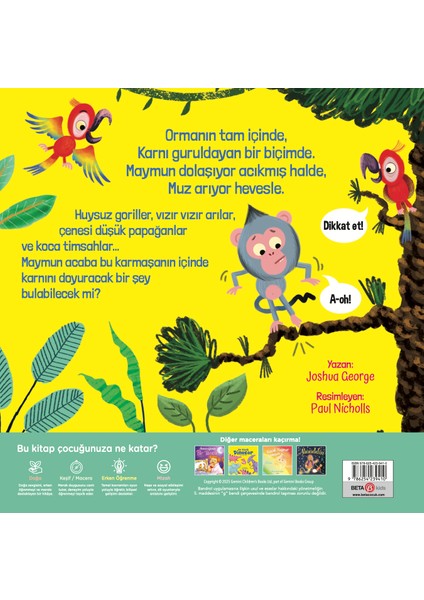 Muzsuz Maymun Çok Huysuz - Joshua George fırsatları