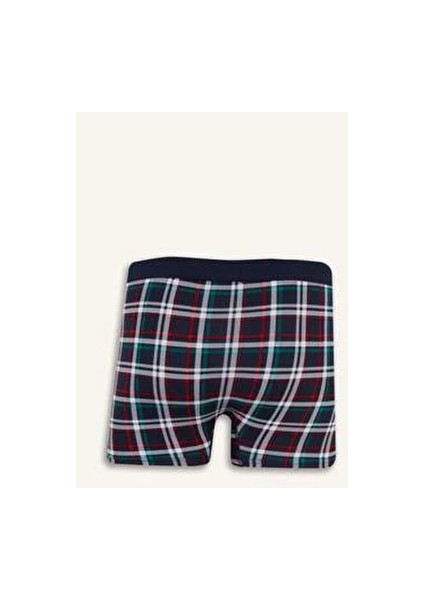 Erkek Regular Fit Boxer Kırmızı Renk 3 Adet Yüksek Kalite Pamuklu