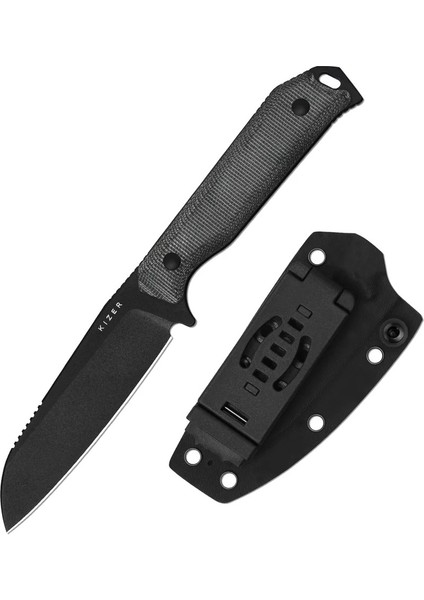 Begleiter Fix | 3V | Micarta | Hollow Grind | 1045MS1