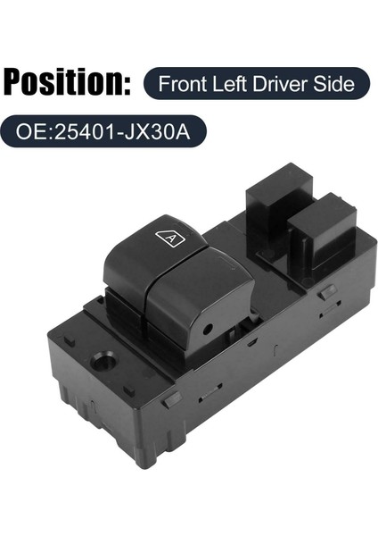 Nissan NV200 HR16DE 1.6l L4 Ön Sol 2009-2015 Elektrikli Cam Kaldırma Anahtarı Için 25401-JX30A 25401JX30A Araba Aksesuarları (Yurt Dışından) modelleri