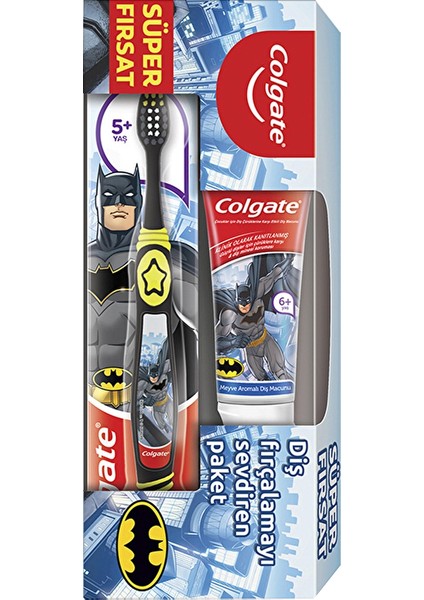 Barbie & Batman Diş Macunu 75 ml - Diş Fırçası Ağız Bakım Paketi