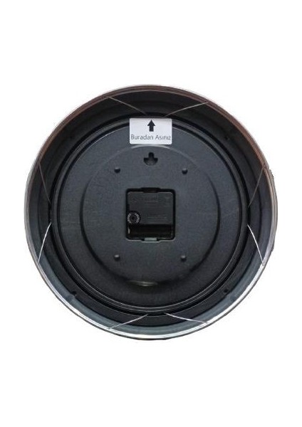 4290 Sw Özel Seri Metal Kasa Akar Sessiz Saniyeli Duvar Saati indirimleri