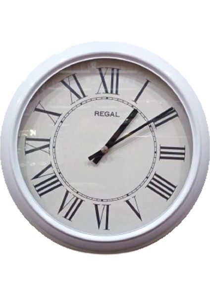 4290 Wwr Özel Seri Metal Kasa Akar Sessiz Saniyeli Duvar Saati