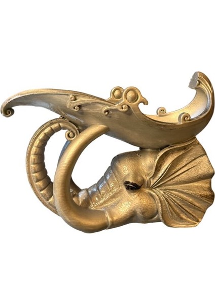 Fil Figürlü Şaraplık - El Işçiliği ile Boyama (Gümüş) modelleri