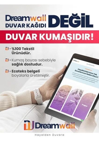 Çocuk Odası Ay Yıldız Desenli Isı ve Ses Yalıtımlı Sağlıklı Tekstil Duvar Kağıdı indirimleri