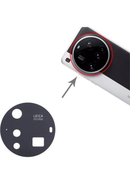 Xiaomi 15 Ultra Uyumlu Kamera Lensi Cam 25010PN30G