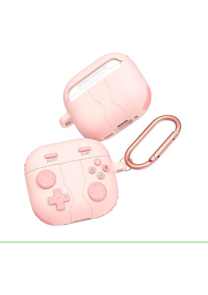 Apple Airpods Pro 3. Nesil (2025) Uyumlu Silikon Kılıf Anahtarlıklı Kılıf [gampad Tasarımı] fırsatları