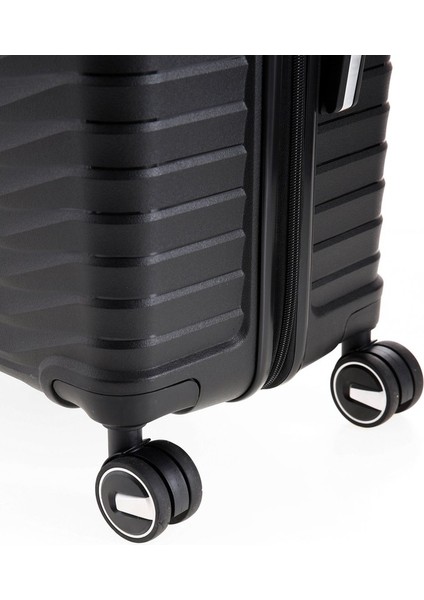 Seyahatleriniz Için Mükemmel Partner: Ultra Dayanıklı 3'lü Set Valiz & Bavul Siyah