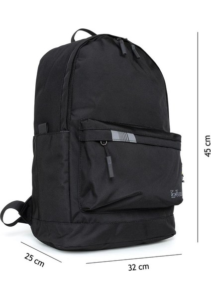 Okul ve Seyahatler Için Ideal: 15,6 Inç Laptopun Arkadaşı Çok Fonksiyonlu Sırt Çantası Siyah fiyatları
