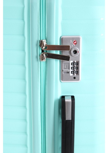 Seyahatleriniz Için Mükemmel Partner: Ultra Dayanıklı 3'lü Set Valiz & Bavul Mavi