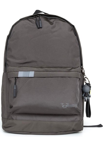 Okul ve Seyahatler Için Ideal: 15,6 Inç Laptopun Arkadaşı Çok Fonksiyonlu Sırt Çantası Gri