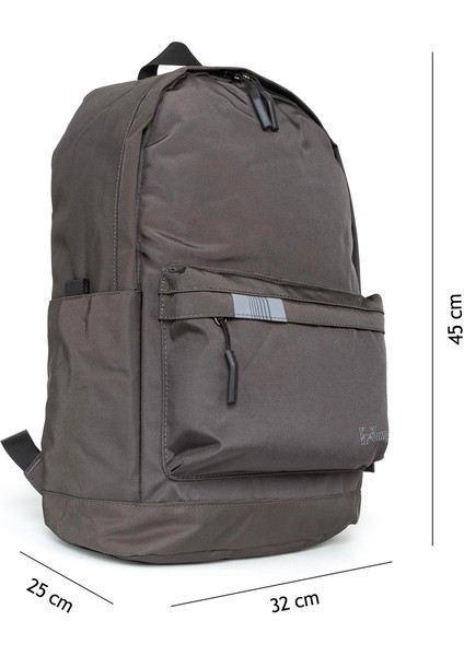 Okul ve Seyahatler Için Ideal: 15,6 Inç Laptopun Arkadaşı Çok Fonksiyonlu Sırt Çantası Gri fiyatları