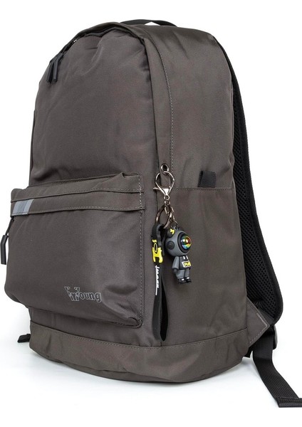 Okul ve Seyahatler Için Ideal: 15,6 Inç Laptopun Arkadaşı Çok Fonksiyonlu Sırt Çantası Gri fırsatları