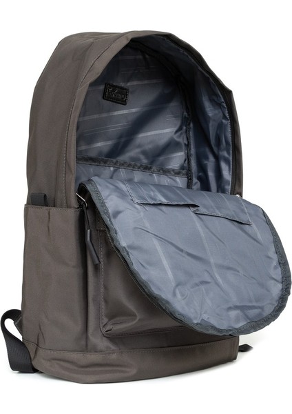 Okul ve Seyahatler Için Ideal: 15,6 Inç Laptopun Arkadaşı Çok Fonksiyonlu Sırt Çantası Gri