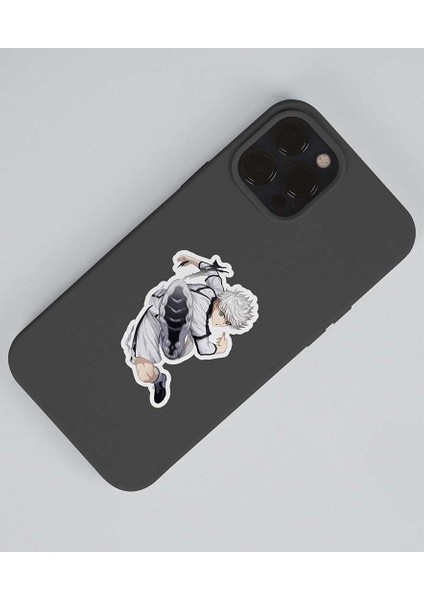 Nagi Seishiro-Bluelock-Parlak Kağıt -2li Sticker Set-Telefon Süsleme Blue Lock Etiket indirimleri