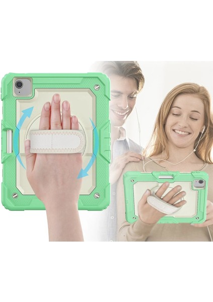 iPad Pro 11 (2020) Kılıf Strap New Tablet Kapak - Yeşil - FKU7104-1879 fiyatları