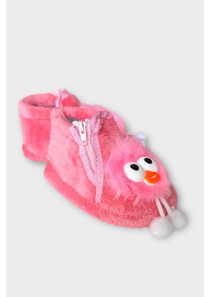 Çocuk Sevimli Baykuş Figürlü Panduf Pudra modelleri