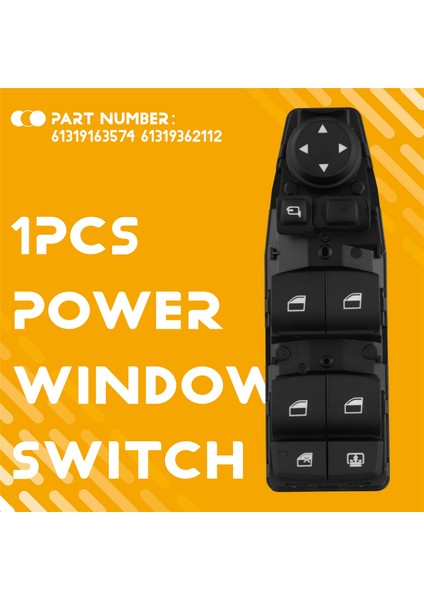 Ön Sol Sürücü Kapısı Ana Elektrikli Cam Anahtarı 61319362112 Bmw F30 F80 320I 328I Için Uygundur (Yurt Dışından) fırsatları