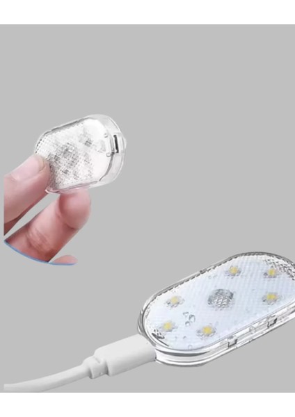 USB Şarjlı Kablosuz Manyetik Montajlı Mini LED Işık indirimleri