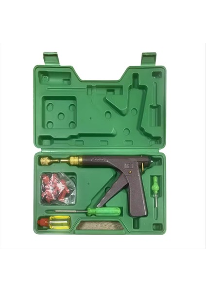 Oto Bisiklet Tamir Lastik Fiş Kiti Taşınabilir Delinme Tak Motosiklet Vakum Lastik Tamir Aracı Araba Lastik Bloğu Hava Sızıntı Kiti (Yurt Dışından)