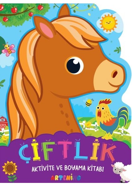 Çiftlik - Aktivite ve Boyama Kitabı Serisi